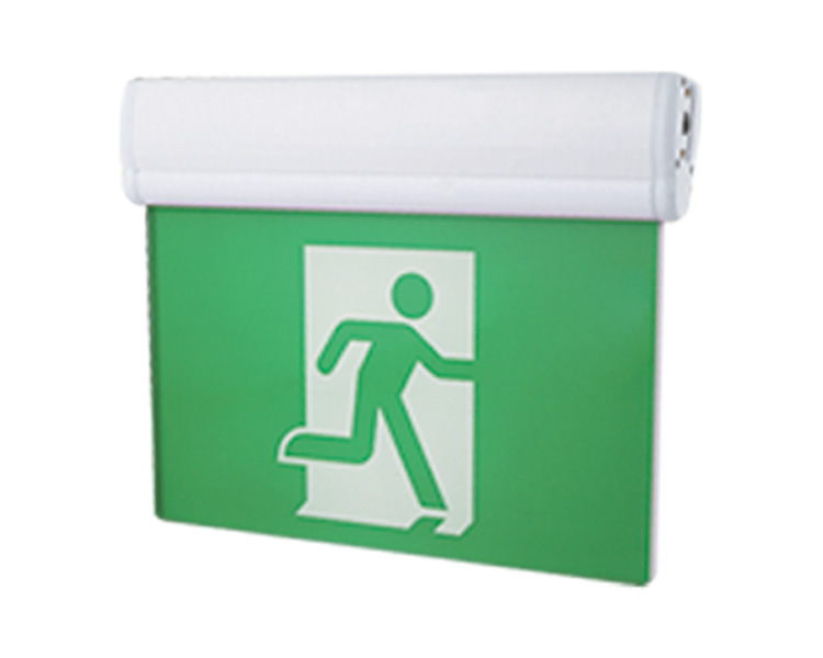 Jelrm Aluminium da 6 pollici di corsa in corsa LED Emergency Exit Sign
