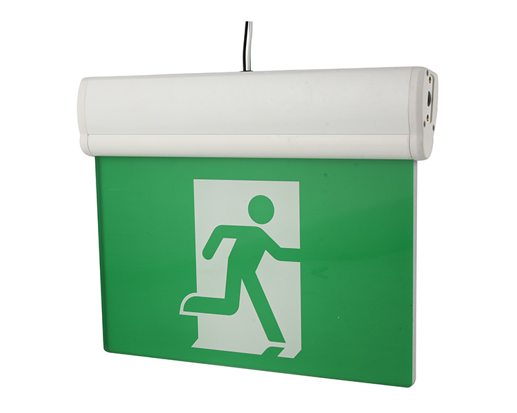 Jelrm Aluminium da 6 pollici di corsa in corsa LED Emergency Exit Sign