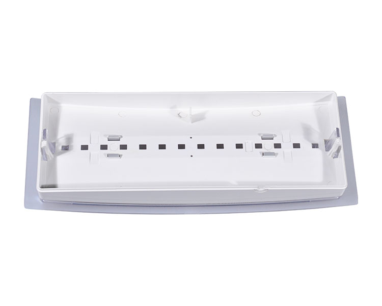 LE513AD Slim Type Emergency Light con forma simile a una vasca