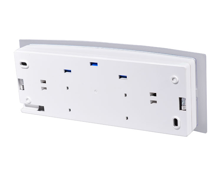 LE513AD Slim Type Emergency Light con forma simile a una vasca