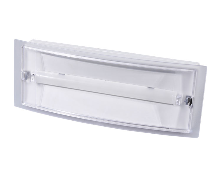 LE513AD Slim Type Emergency Light con forma simile a una vasca