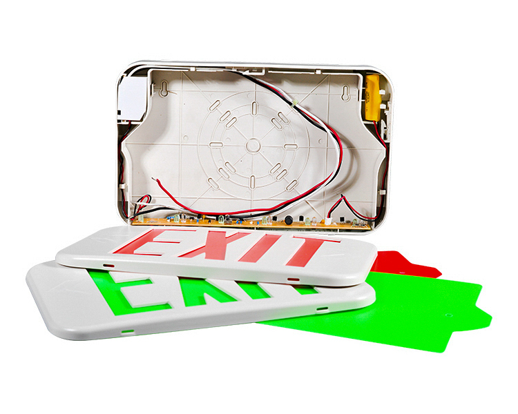 Ezxteu2bcwem (ezcxteu2bcWem) -bi-color Dimensione compatta LED Segno di uscita