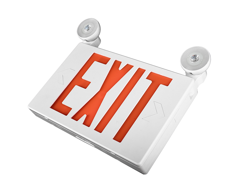 Jlecb2rw-Nuovo Slim Red Letters Emergency Excit Segno con teste a LED