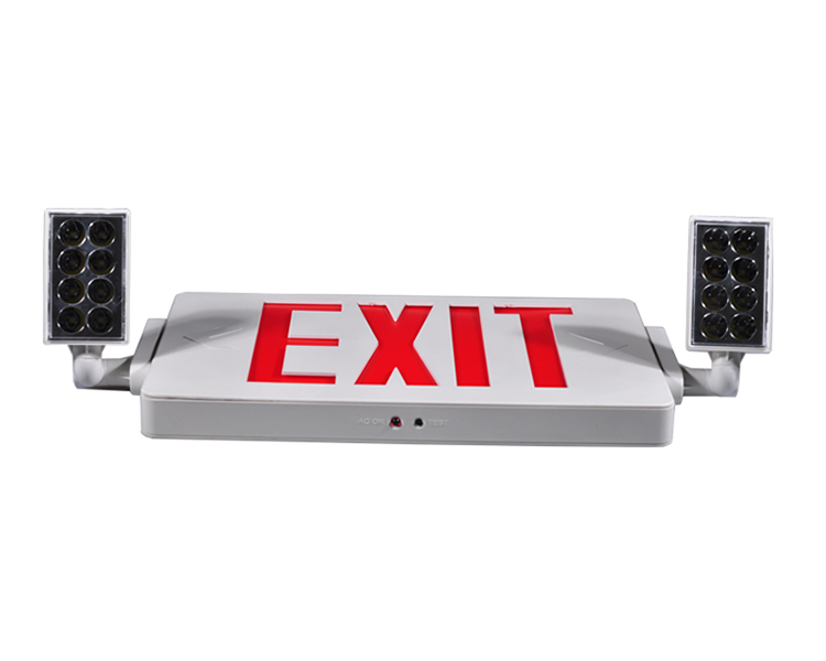 Jlecd2rw-Emergency Fire Exit Lights con lettere rosse