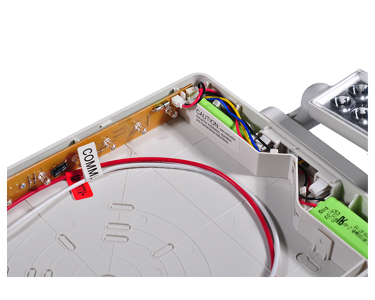 Jlecd2rw-Emergency Fire Exit Lights con lettere rosse