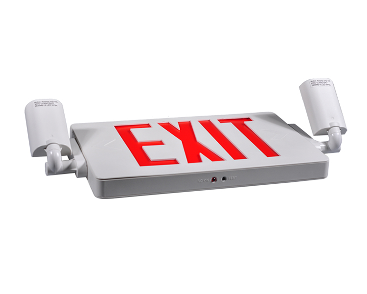 Jlecd2rw-Emergency Fire Exit Lights con lettere rosse