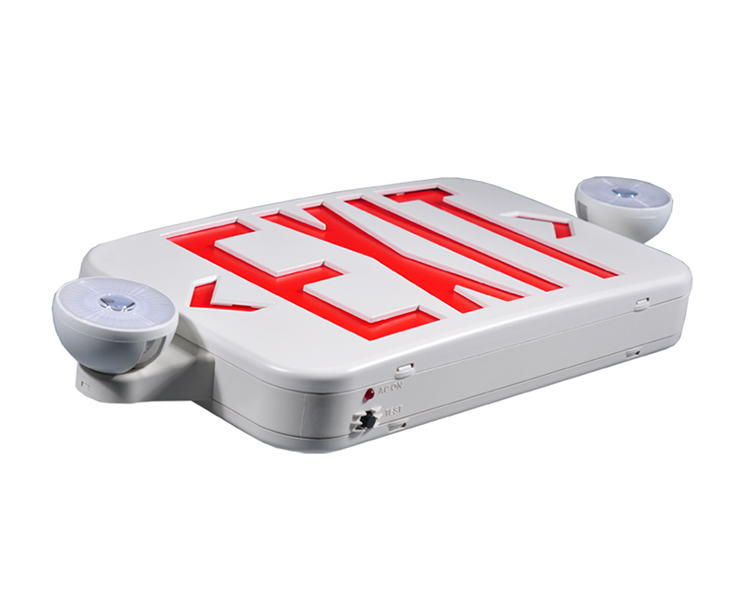 JLECE2RW-Nuova combinazione di uscita di emergenza rossa compatta