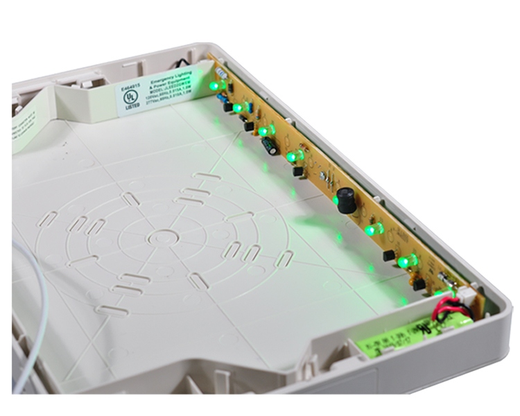 Segno di uscita di emergenza verde brillante jleed2gwem-ultra