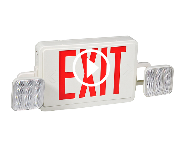 Segno di uscita a LED ABILED JLEC2RWRC-REMOTE