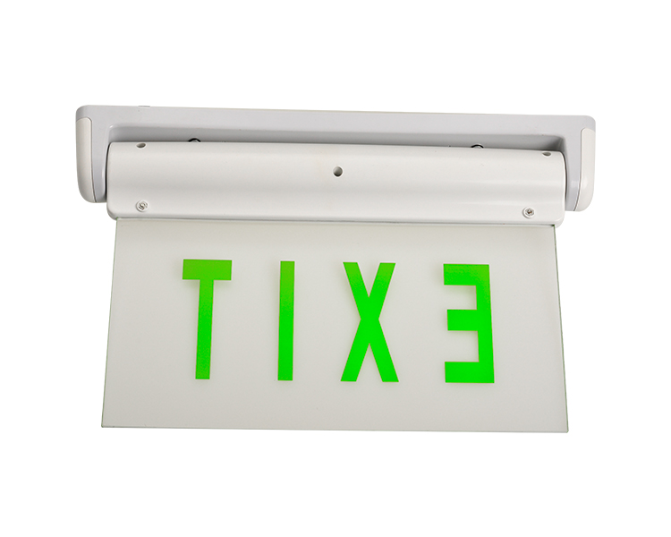 LE2912-5 o 10 segno di uscita di emergenza a LED verde