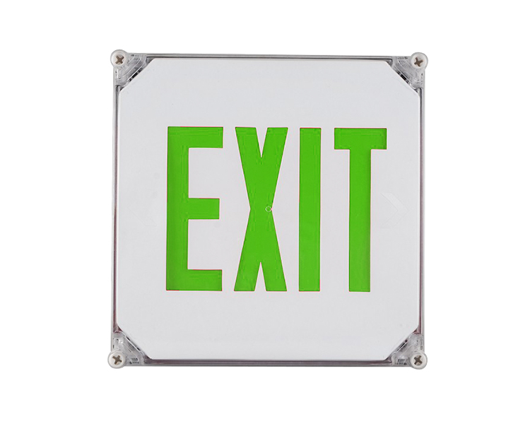 Segno di uscita di emergenza a LED a LED a LED impermeabile di jeewpg-outdoor 