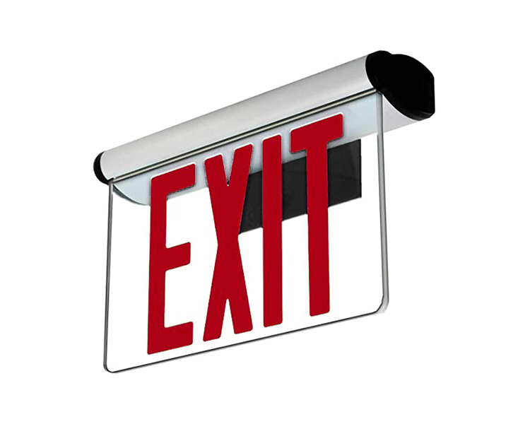 Segno di uscita di emergenza a LED a doppio viso Jelbex2rm con carta mirror