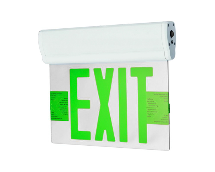 Segno di uscita di emergenza a LED a LED a LED da 6 pollici single-singolo di jelcex1gc