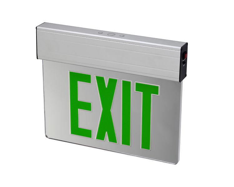 Jelex1Gm-single Face 6 pollici 12 LED Emergency Emergence Segno con carta di fodera d'argento