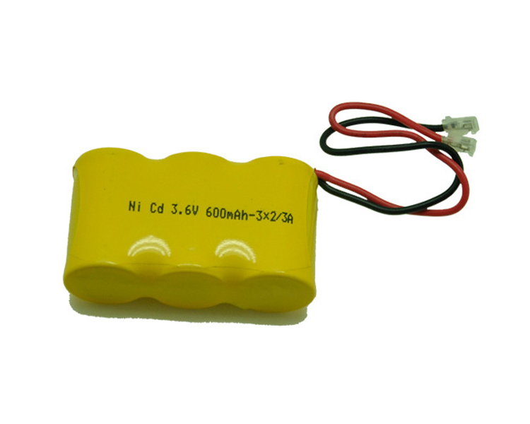 Batteria Ni-CAD 3.6V 600Mah