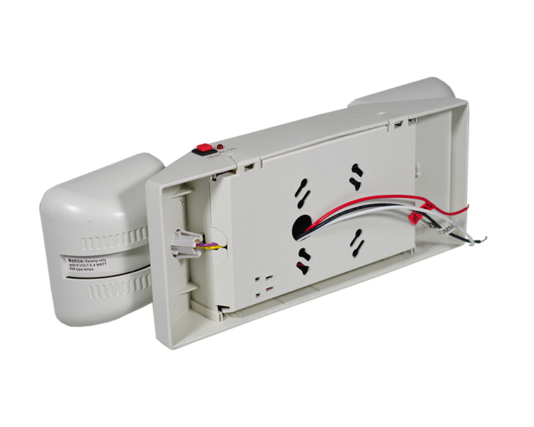 JEU1 2x5.4W Lampada di emergenza a incandescenza